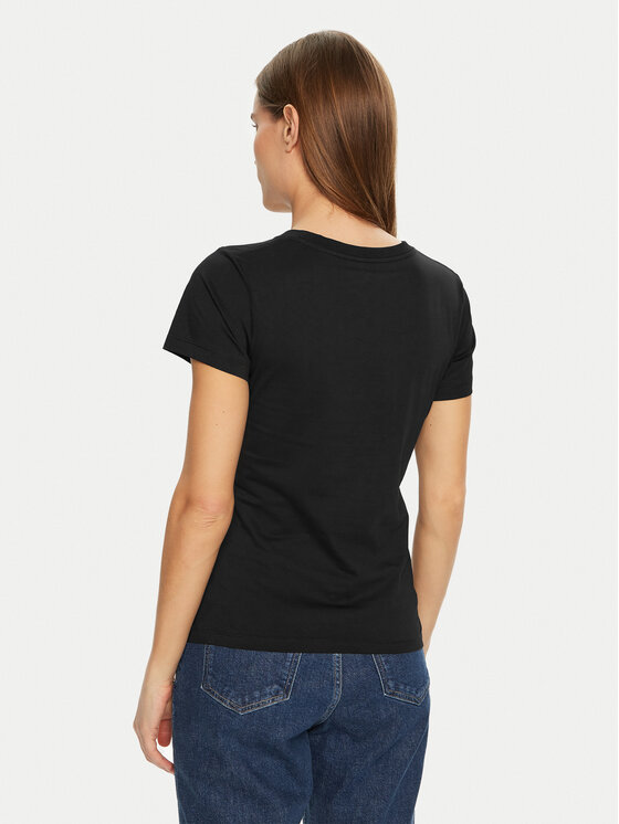 Calvin Klein Jeans Calvin Klein Jeans T-Shirt Institutional Graphic J20J224990 Czarny Slim Fit