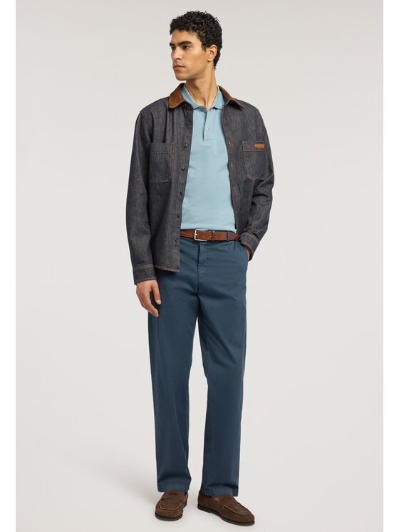 Trussardi Trussardi T-shirt G5018000129N024 Turchese Regular Fit