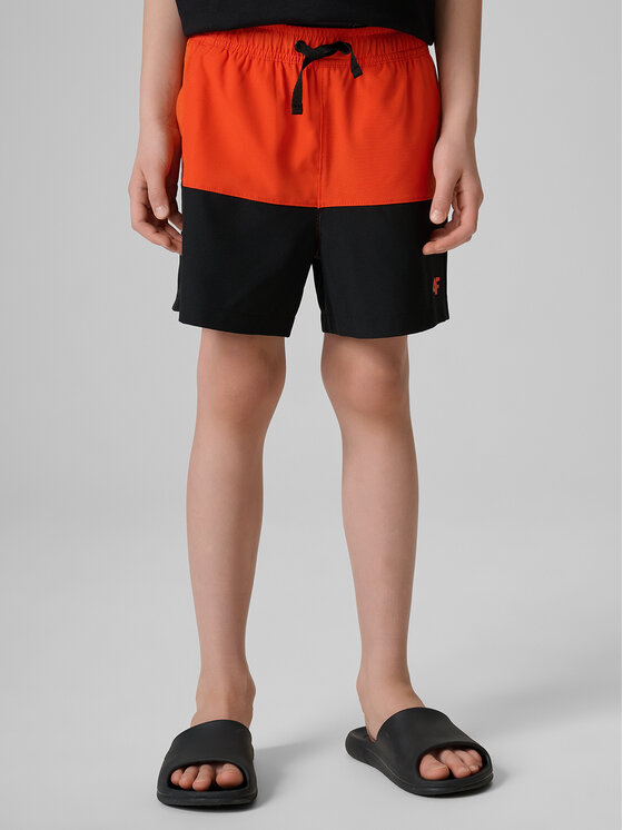 4F 4F Szorty sportowe BEACHSIDE CHILL Czerwony Board Fit