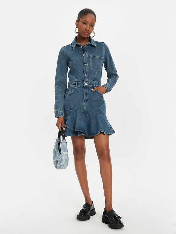 Karl Lagerfeld Jeans Karl Lagerfeld Jeans Farmer ruha 245J1302 Kék Slim Fit