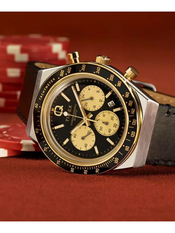 Timex Timex Hodinky TW2W64300 Čierna