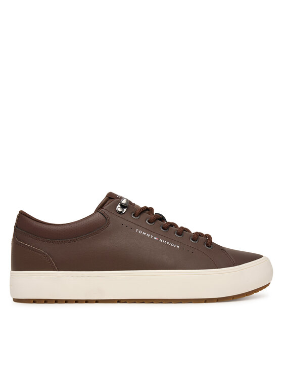 Tommy Hilfiger Tommy Hilfiger Snīkeri Harlem Lth Vulc Cleat Winter FM0FM05950 Brūns