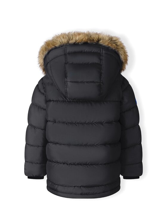 MINOTI MINOTI Kurtka zimowa 19coat54 Czarny Regular Fit