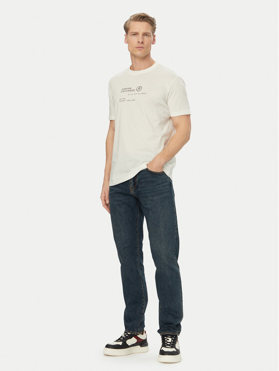 Armani Exchange Armani Exchange Džínsy XM000049 AF24460 MB001 Tmavomodrá Slim Fit