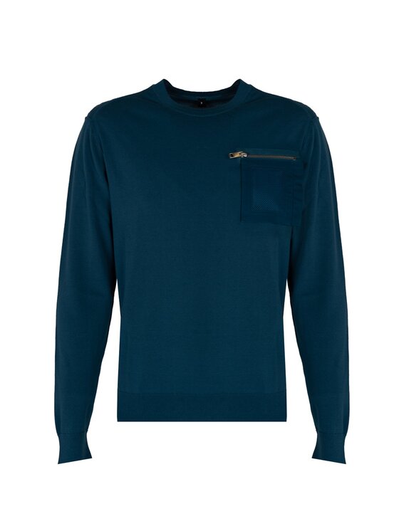 Diesel Diesel Svetr A02179-0SCAB Modrá Regular Fit