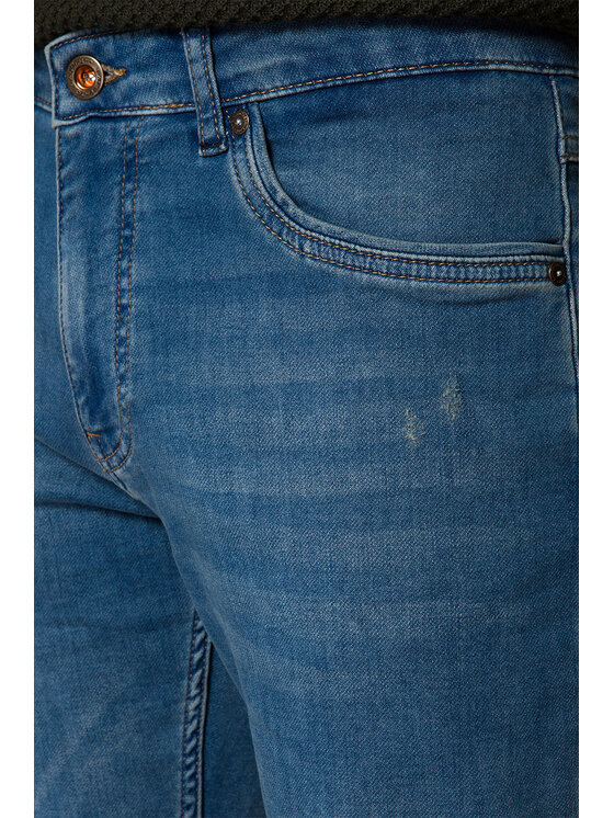 Lancerto Lancerto Jeansy Carson Niebieski Regular Fit