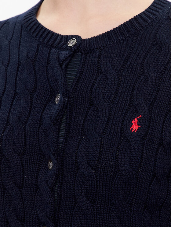 Polo Ralph Lauren Polo Ralph Lauren Pletena jopica 211891643002 Mornarsko modra Regular Fit