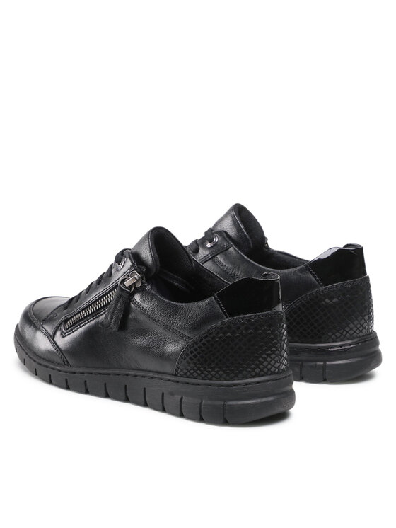 Go Soft Go Soft Halbschuhe WI23-GHANA-04 Schwarz