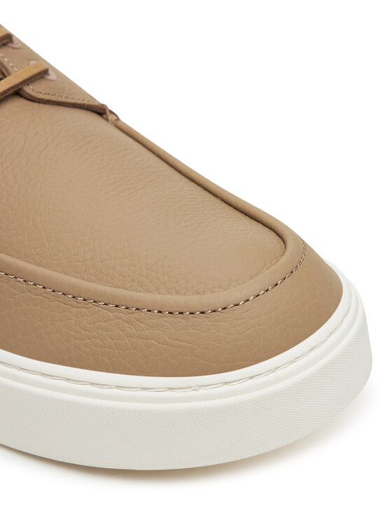 Calvin Klein Calvin Klein Mokasinke Hybrid Lace Up Boat Lth HM0HM01812 Smeđa