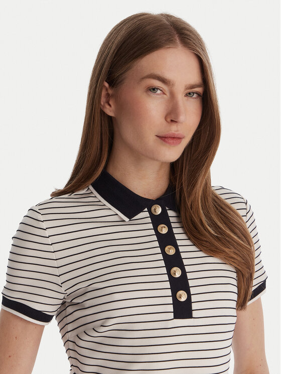 Guess Guess Ikdienas kleita W6GK14 K2948 Balts Regular Fit