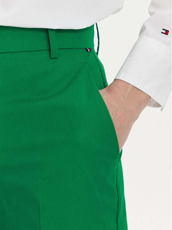 Tommy Hilfiger Tommy Hilfiger Chinos WW0WW40504 Grün Straight Fit
