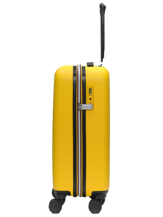 K-Way K-Way Valigia da cabina K-WAY TROLLEY SMALL K11416W Giallo