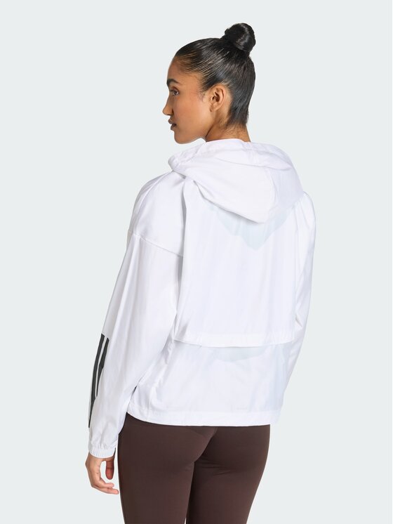 adidas adidas Wiatrówka Hyperglam Beżowy Loose Fit