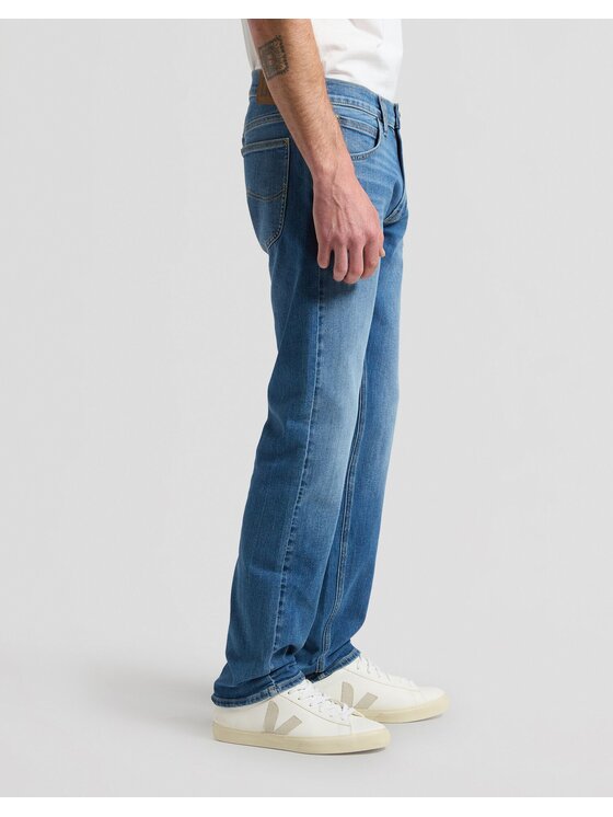 Lee Lee Jeansy DAREN Niebieski Straight Leg