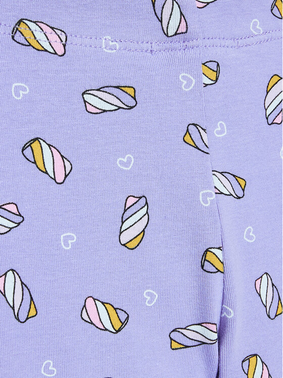 United Colors Of Benetton United Colors Of Benetton Leggings 3XFUGF01S Viola Slim Fit
