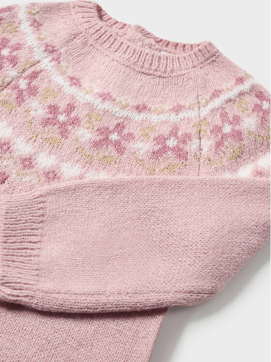 Mayoral Mayoral Sweter 2.311 Różowy Regular Fit