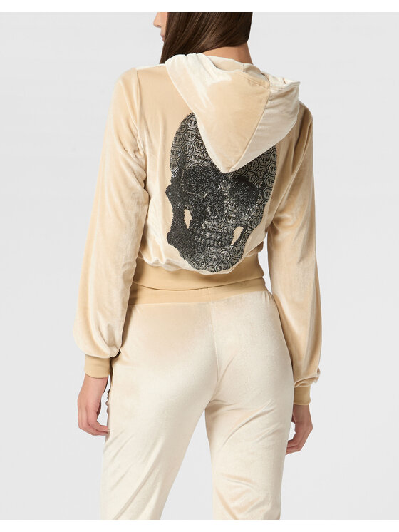 PHILIPP PLEIN PHILIPP PLEIN Felpa 9549 Beige Regular Fit