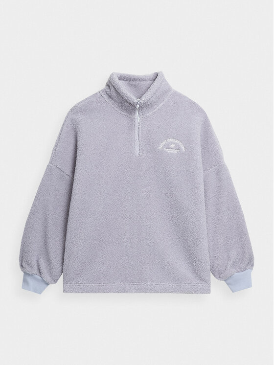 4F 4F Fliis 4FAW23TFLEF140 Lilla Regular Fit