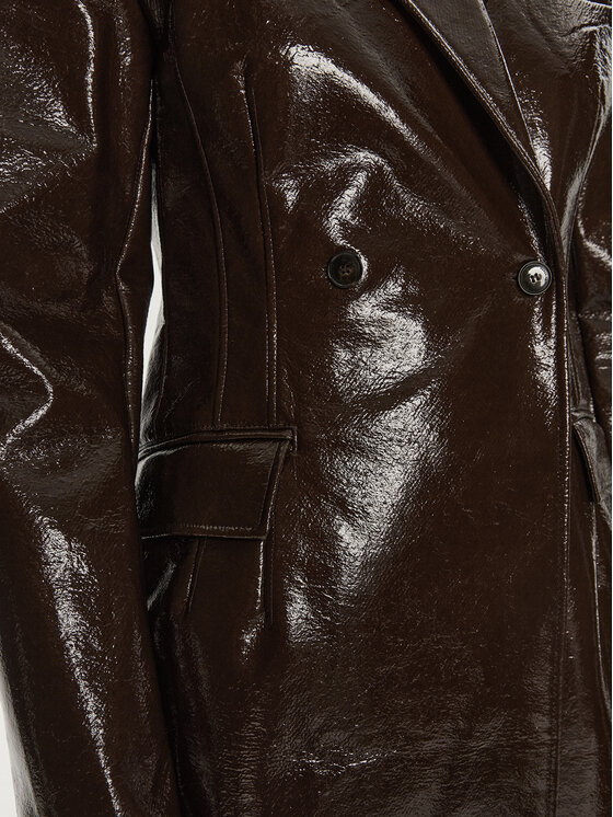 Herskind Herskind Vuneni kaput Ultra 5379149 Smeđa Regular Fit