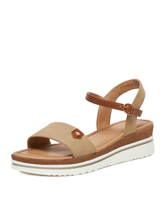 Clara Barson Clara Barson Босоніжки WS2506-01 Бежевий