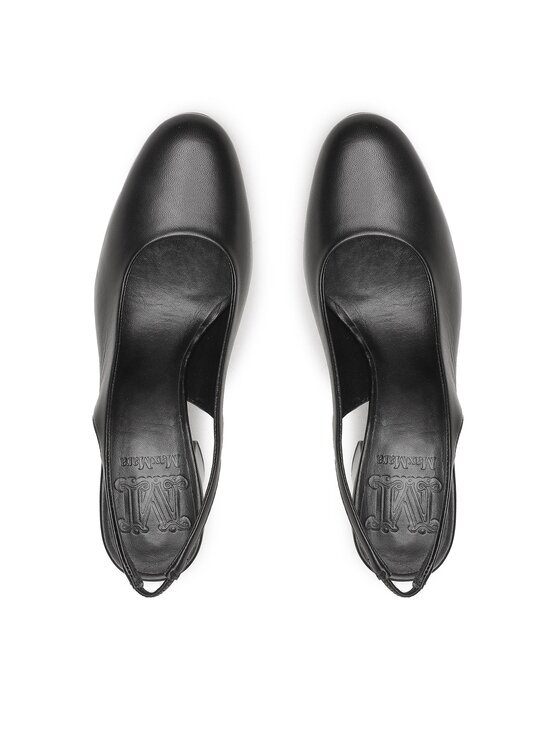 Max Mara Max Mara Босоніжки Damiersling 2345262737600 Чорний