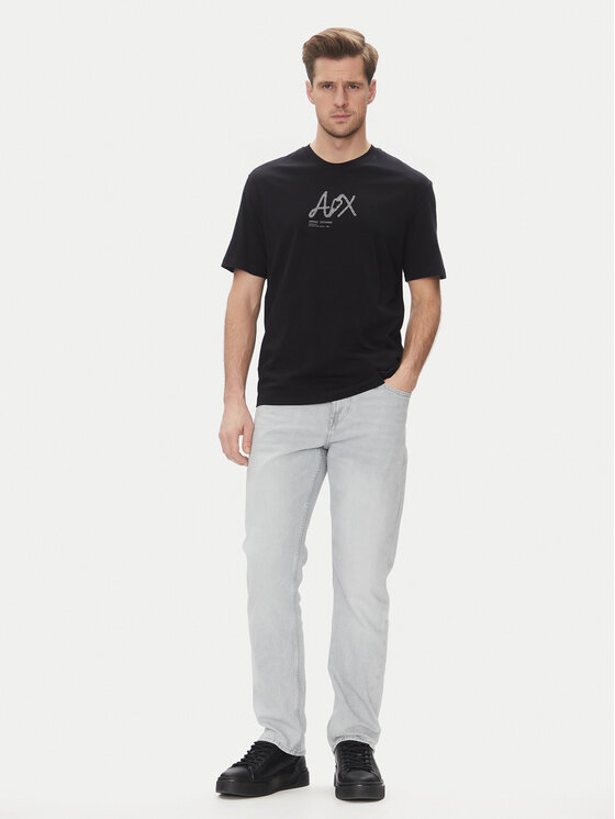 Armani Exchange Armani Exchange T-Shirt XM000566 AF10334 UC001 Czarny Regular Fit
