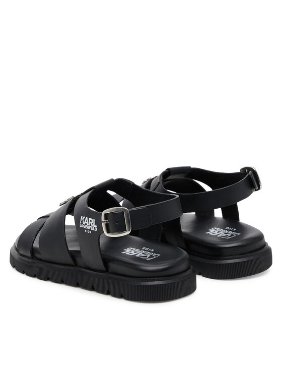 Karl Lagerfeld Kids Karl Lagerfeld Kids Sandali Z30372 M Črna