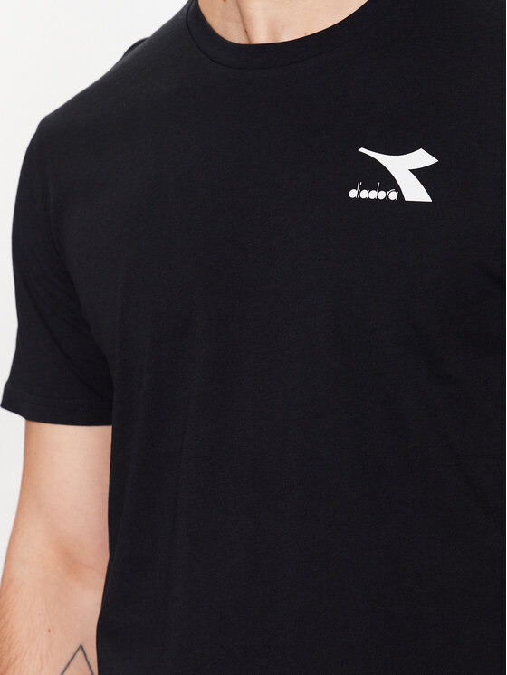 Diadora T shirt Ss Core 102.179485 Noir Regular Fit Modivo