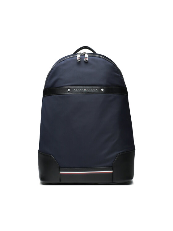 Rucsac Tommy Hilfiger Th Central Repreve Backpack AM0AM11306 Bleumarin