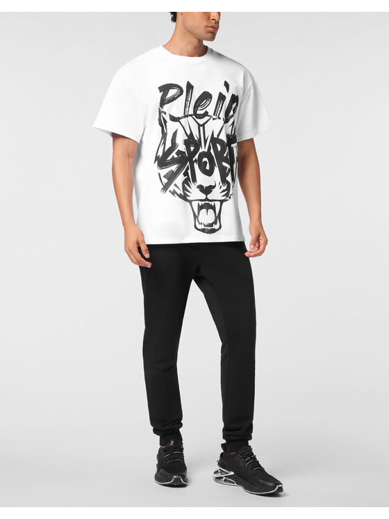 Plein Sport Plein Sport T-shirt 28351 Bianco Regular Fit