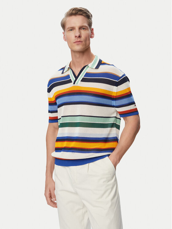 Tommy Hilfiger Tricou polo MW0MW43250 Colorat Regular Fit