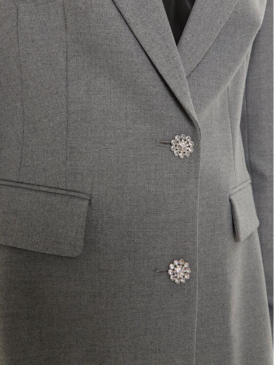 Guess Guess Švarkas Doris W4BN50 WGIF2 Pilka Relaxed Fit