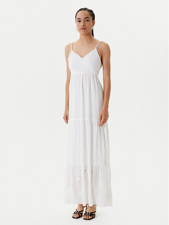 Morgan Morgan Sommerkleid 242-ROUBI Weiß Loose Fit