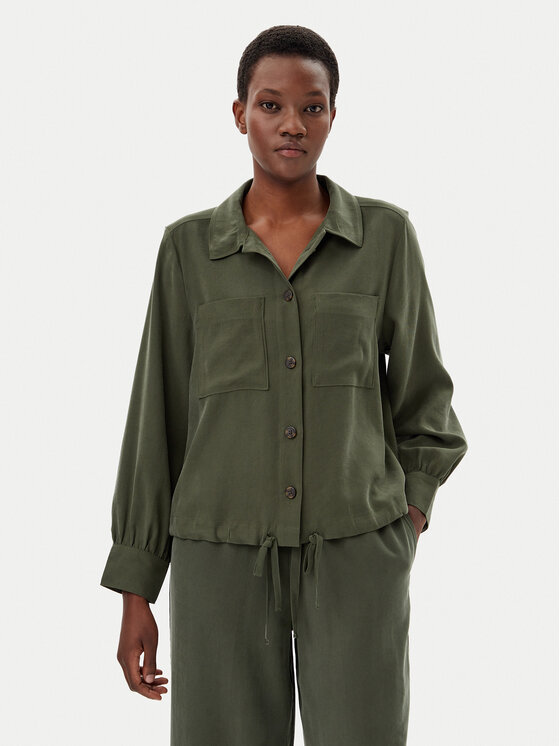 Tom Tailor Tom Tailor Košile 1045274 Zelená Regular Fit