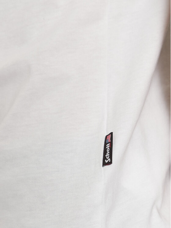SCHOTT N.Y.C. SCHOTT N.Y.C. Тишърт TSCLAWS1 Бял Regular Fit