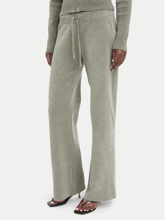 Juicy Couture Juicy Couture Pantaloni trening JCWEB006 Kaki Regular Fit