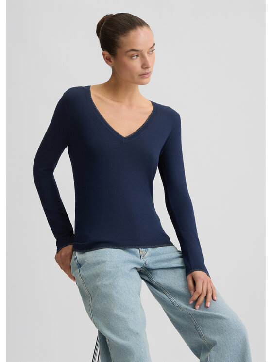 Liu Jo Liu Jo Sweter WXX053MS49I93921 Błękitny Regular Fit
