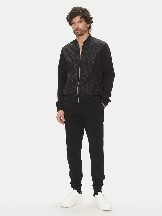 KARL LAGERFELD KARL LAGERFELD Teplákové nohavice 705752 500900 Čierna Regular Fit