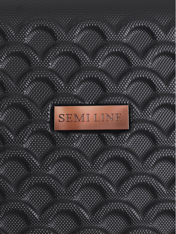 Semi Line Semi Line Großer Koffer T5718-3 Schwarz