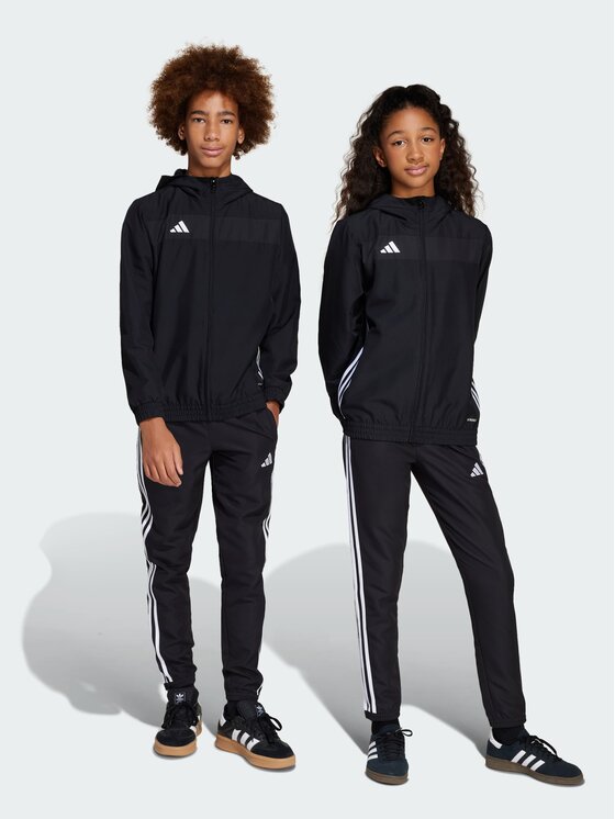 adidas adidas Spodnie materiałowe 143213 Czarny Regular Fit