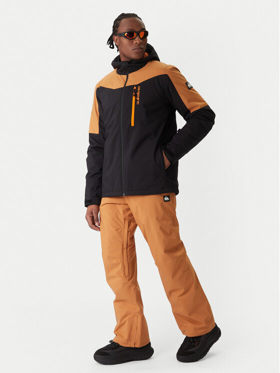 Quiksilver Quiksilver Kurtka snowboardowa Titano JK EQYTJ03513 Czarny Relaxed Fit