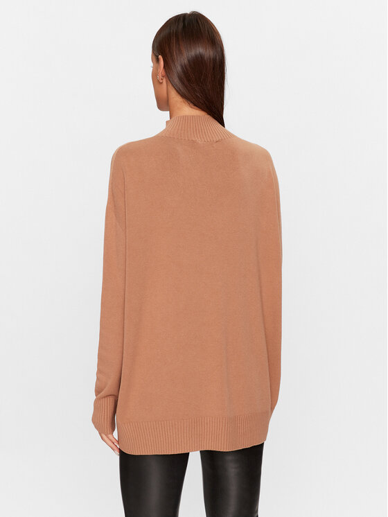 Kontatto Kontatto Светр 3M1022 Коричневий Regular Fit