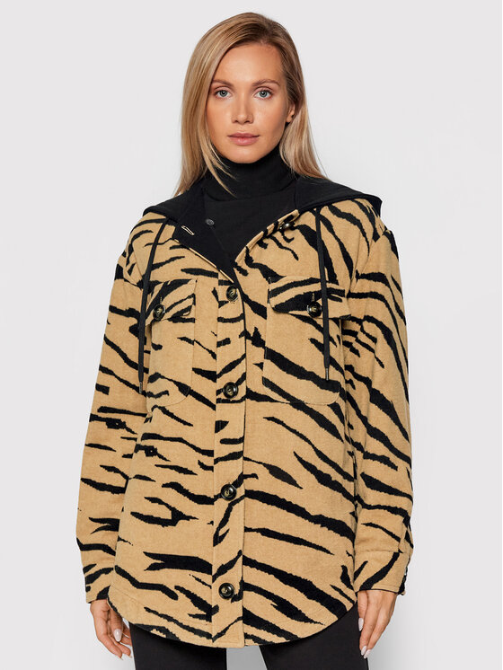 PINKO Pinko Kevad-sügis mantel Helvecia 1G16H3 Y796 Beež Regular Fit
