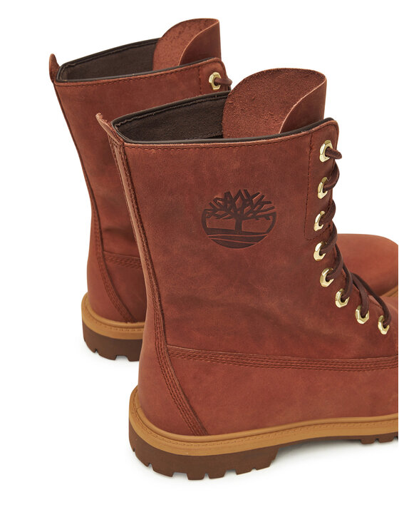 Timberland Timberland Kotníková obuv Premium 8-Inch Waterproof TB0A43MXEM41 Hnědá