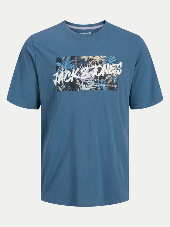 Jack&Jones Junior Jack&Jones Junior Тишърт Hawaii 12269916 Син Standard Fit
