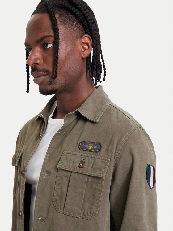 Aeronautica Militare Aeronautica Militare Μπουφάν μεταβατικό 262AC0045UCT04233 Χακί Regular Fit