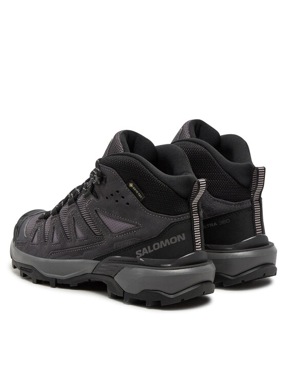 Salomon Salomon Trekkingi X Ultra 360 Leather Mid Gore-Tex L47571100 Szary