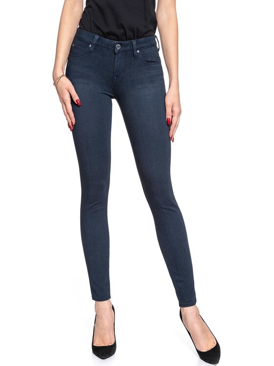 Lee Lee Jeansy SCARLETT Niebieski Skinny Fit
