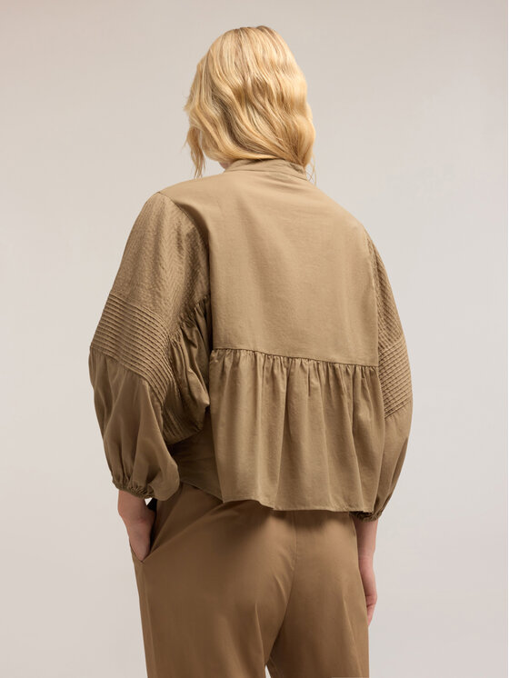 Motivi Motivi Blusa 2675W000725N012 Verde Over Fit