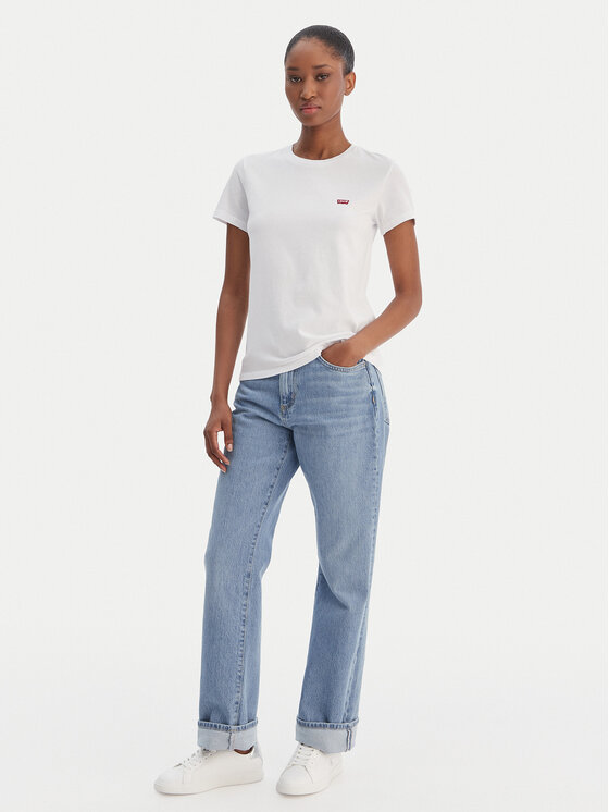 Levi's® Levi's® Tricou Perfect Tee 39185-0006 Alb Regular Fit